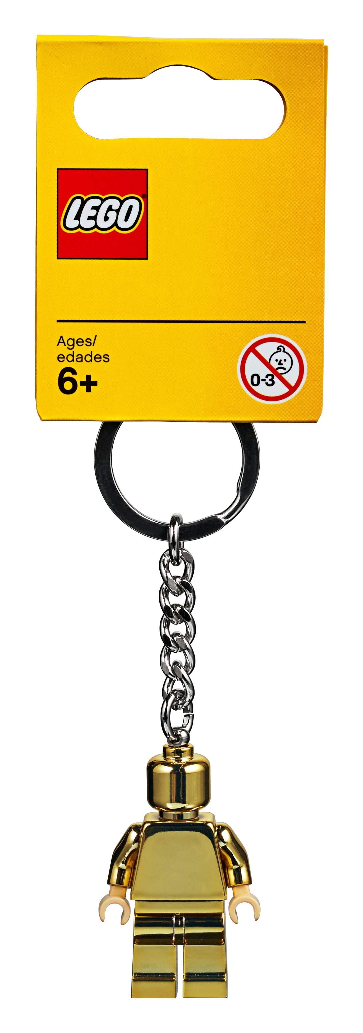 Llavero de Minifigura Dorada
