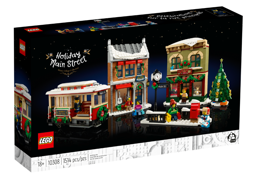 Calle Principal en Navidad