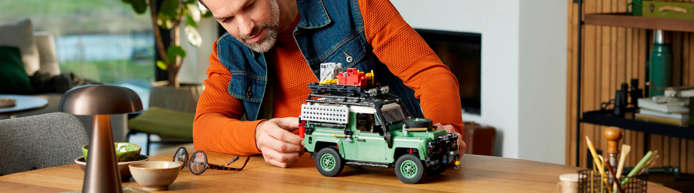 Embarca a Papá en una Aventura Inolvidable con el LEGO® Land Rover Cla