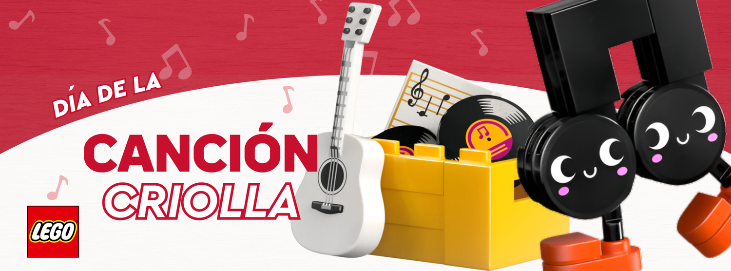 Día de la Canción Criolla con LEGO Perú: celebra la música y la creatividad en familia