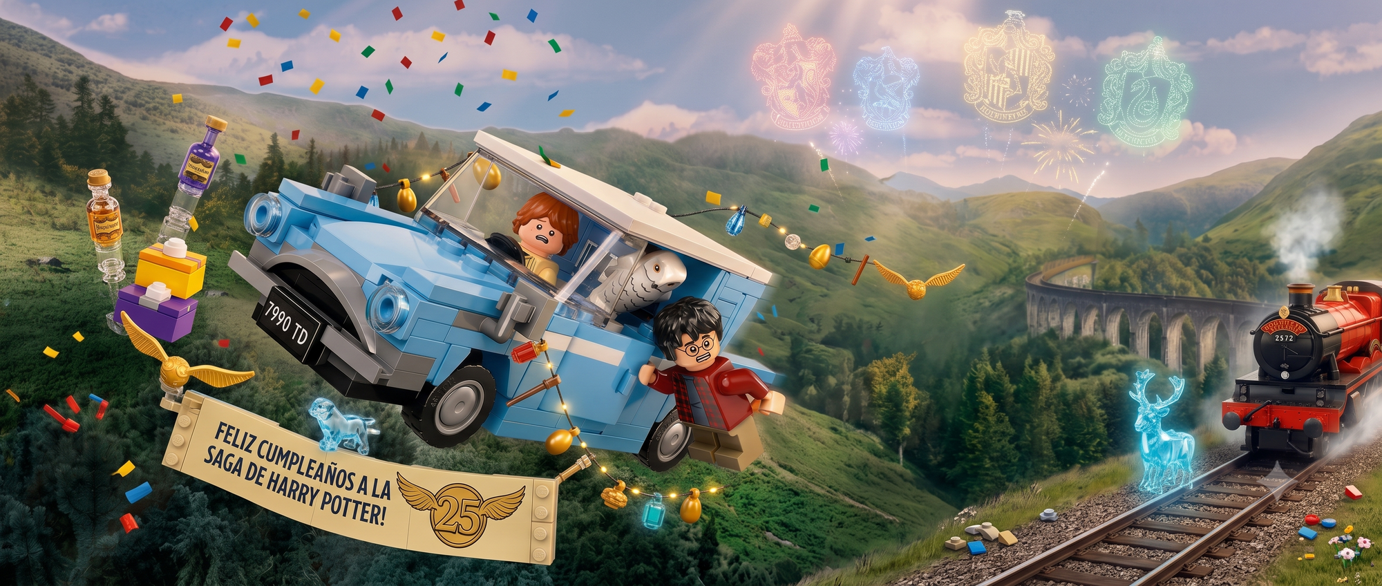# 31 de Julio: Celebra la Fecha de Nacimiento de Harry Potter con la Colección LEGO