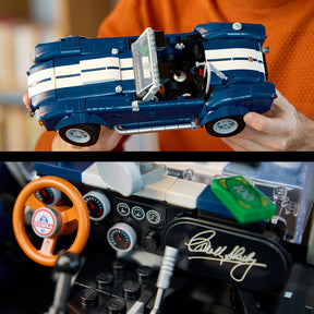 Combo Icons: Lamborghini Countach 5000 Quattrovalvole (10337) y Shelby Cobra 427 S/C (10357)