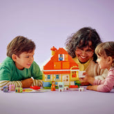 Casa Familiar de Bluey con Juego de Memoria