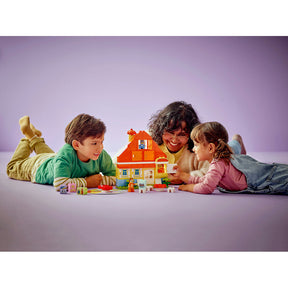 Casa Familiar de Bluey con Juego de Memoria