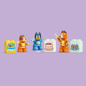 Casa Familiar de Bluey con Juego de Memoria