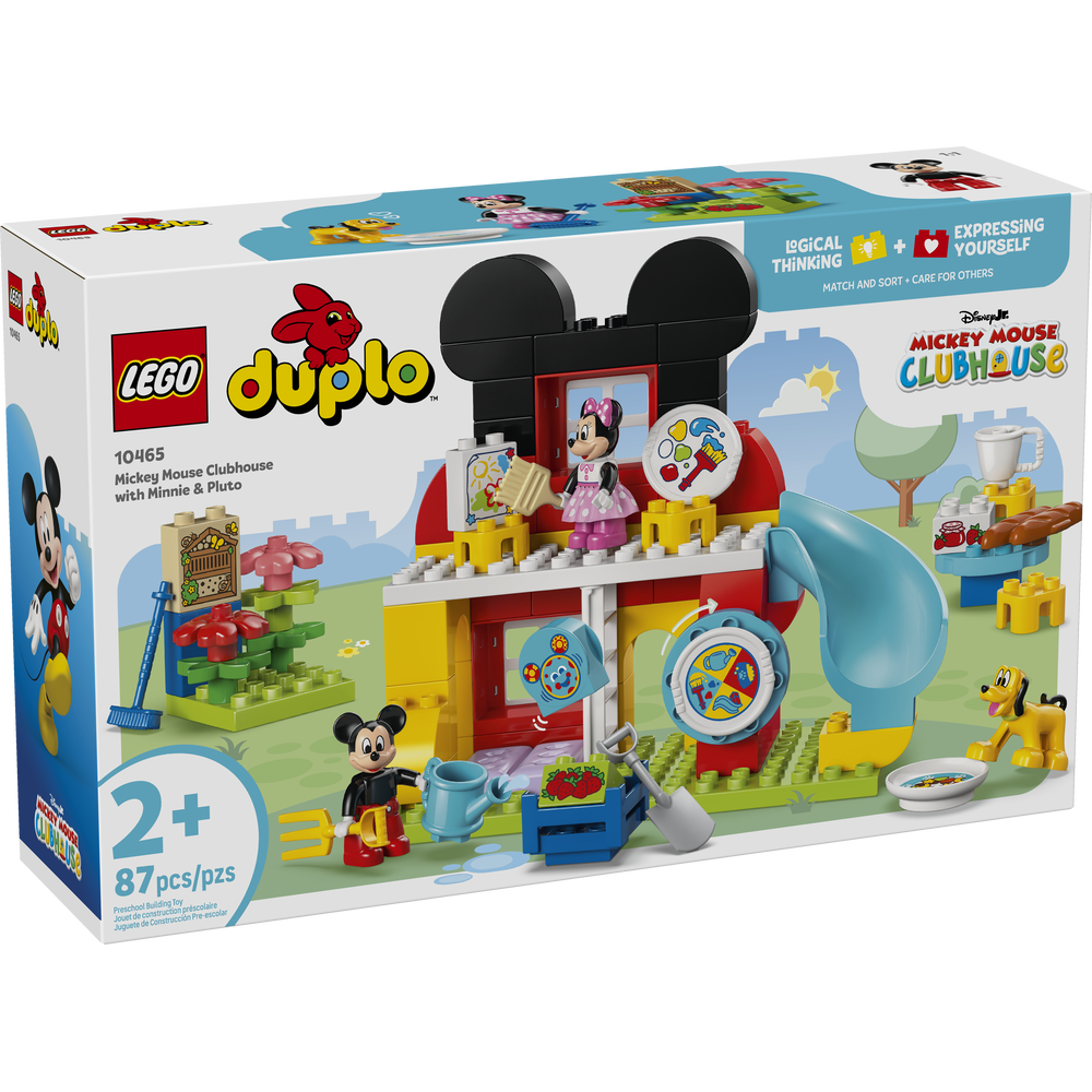 Casa de Mickey Mouse con Minnie y Pluto