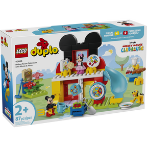 Casa de Mickey Mouse con Minnie y Pluto