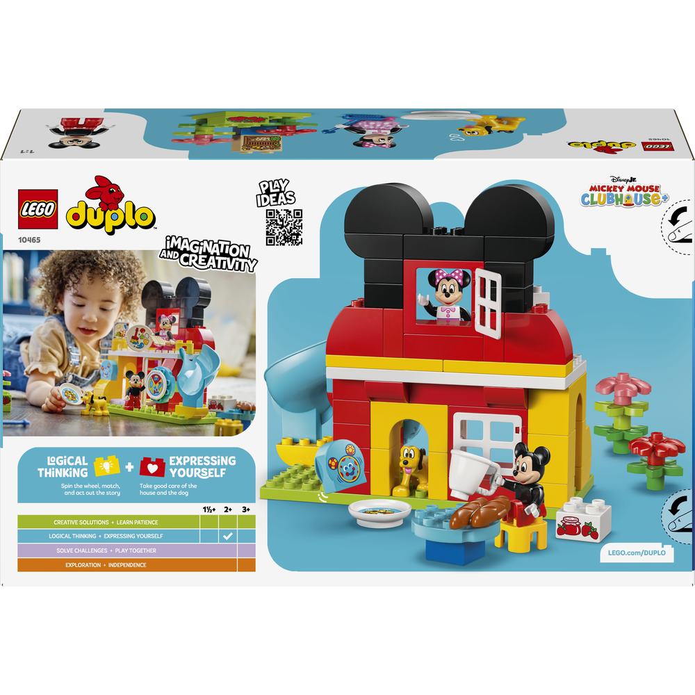 Casa de Mickey Mouse con Minnie y Pluto