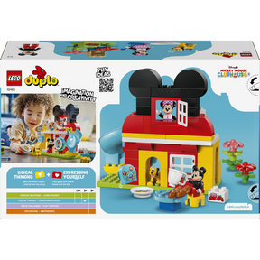 Casa de Mickey Mouse con Minnie y Pluto