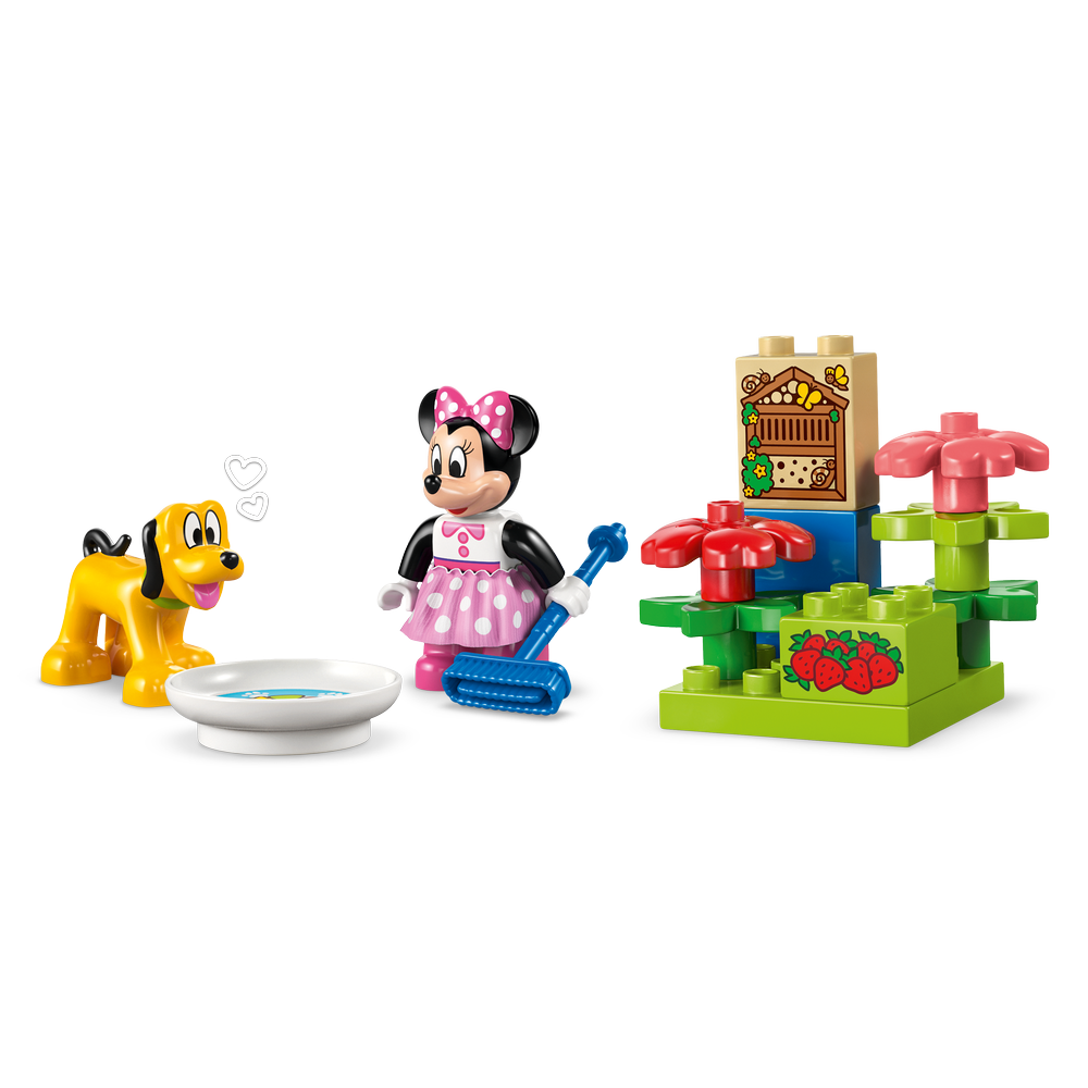 Casa de Mickey Mouse con Minnie y Pluto