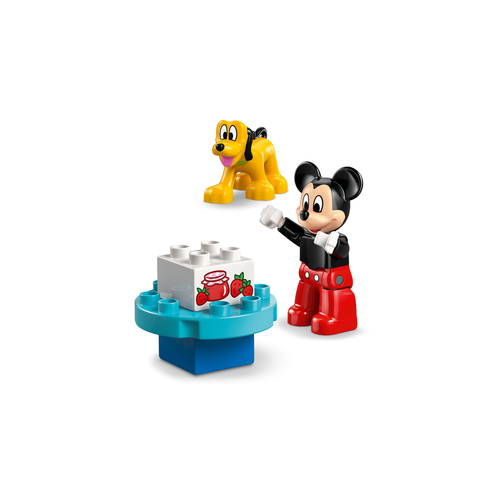 Casa de Mickey Mouse con Minnie y Pluto