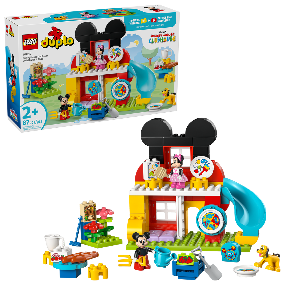 Casa de Mickey Mouse con Minnie y Pluto