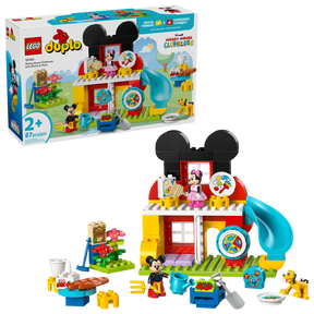 Casa de Mickey Mouse con Minnie y Pluto