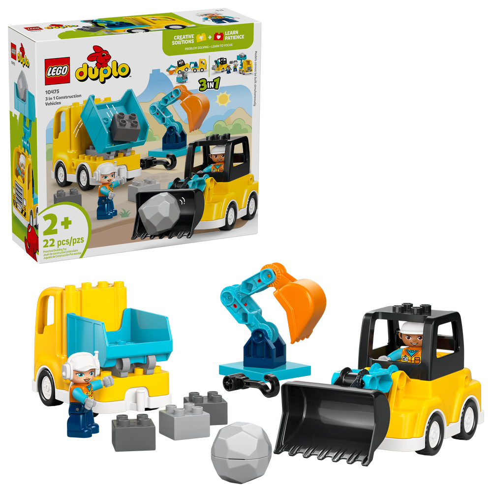 Vehículos de Construcción “3 en 1”