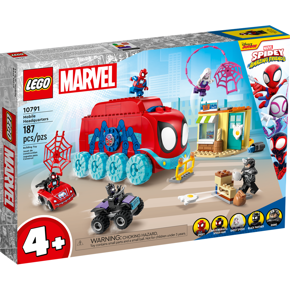 Hombre araña top de lego