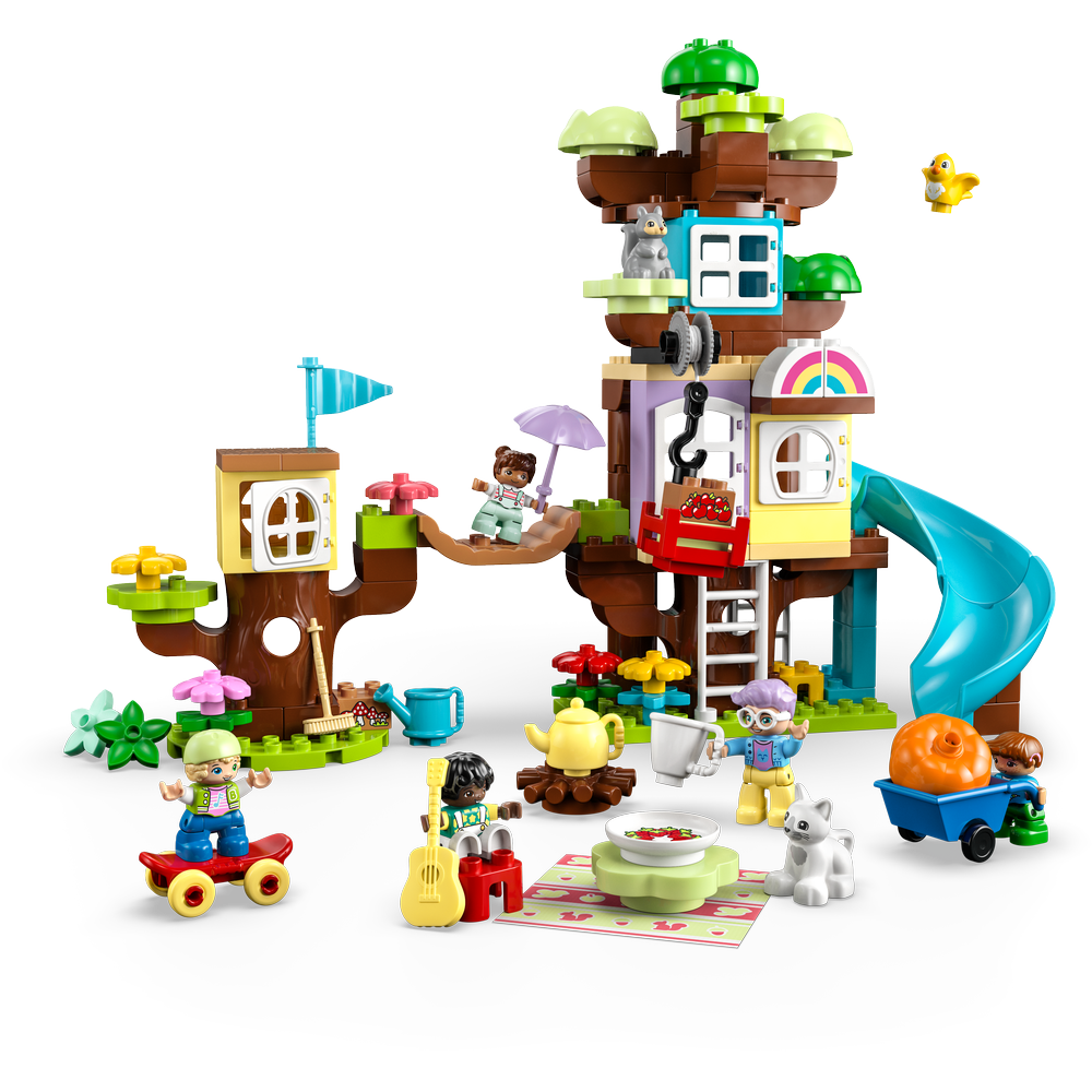 Lego friends casa del arbol shop