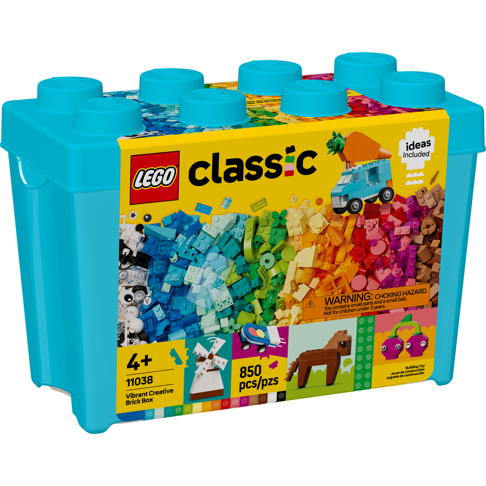 Caja de Ladrillos Creativos Vibrantes