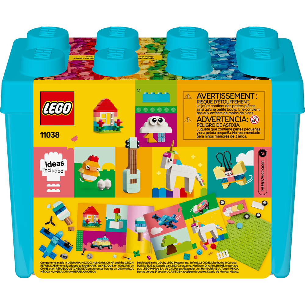 Caja de Ladrillos Creativos Vibrantes