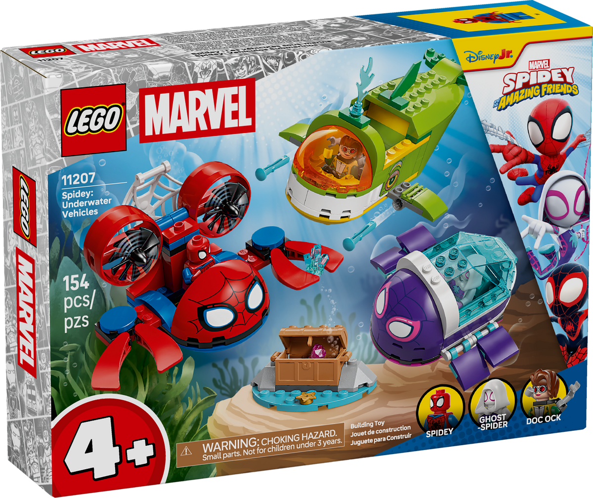 Spidey: Vehículos Submarinos
