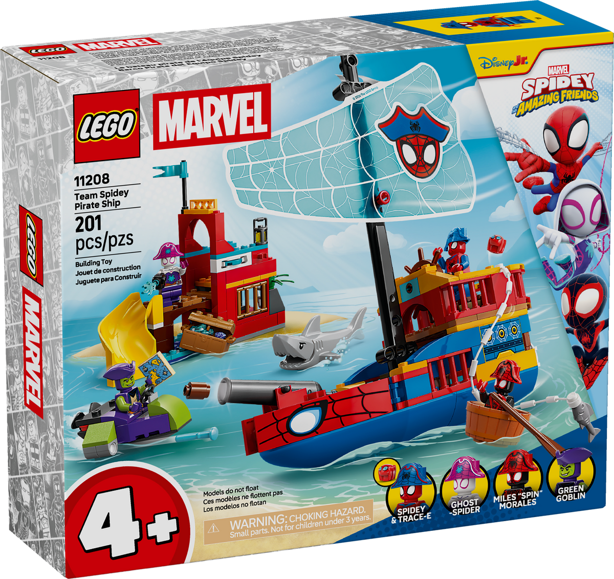 Barco Pirata del Equipo Spidey