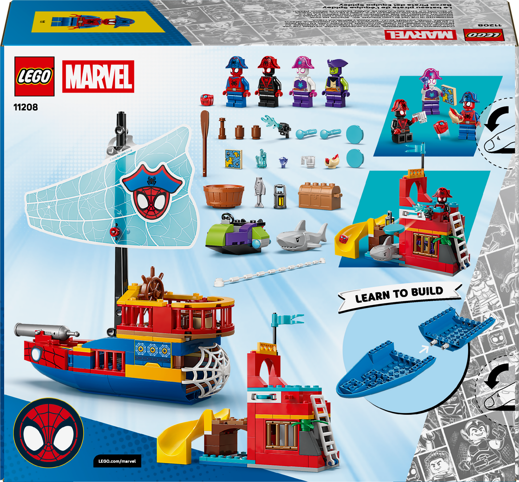 Barco Pirata del Equipo Spidey