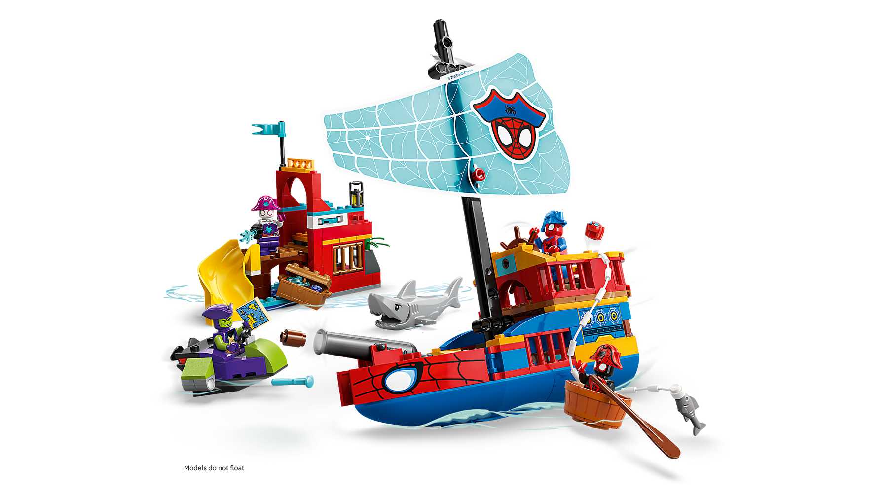 Barco Pirata del Equipo Spidey
