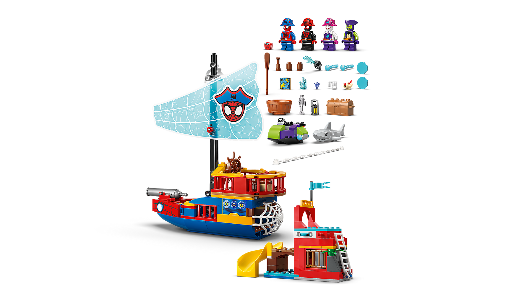 Barco Pirata del Equipo Spidey