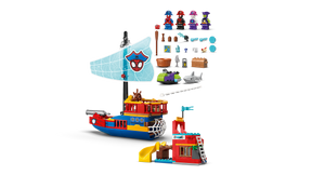 Barco Pirata del Equipo Spidey
