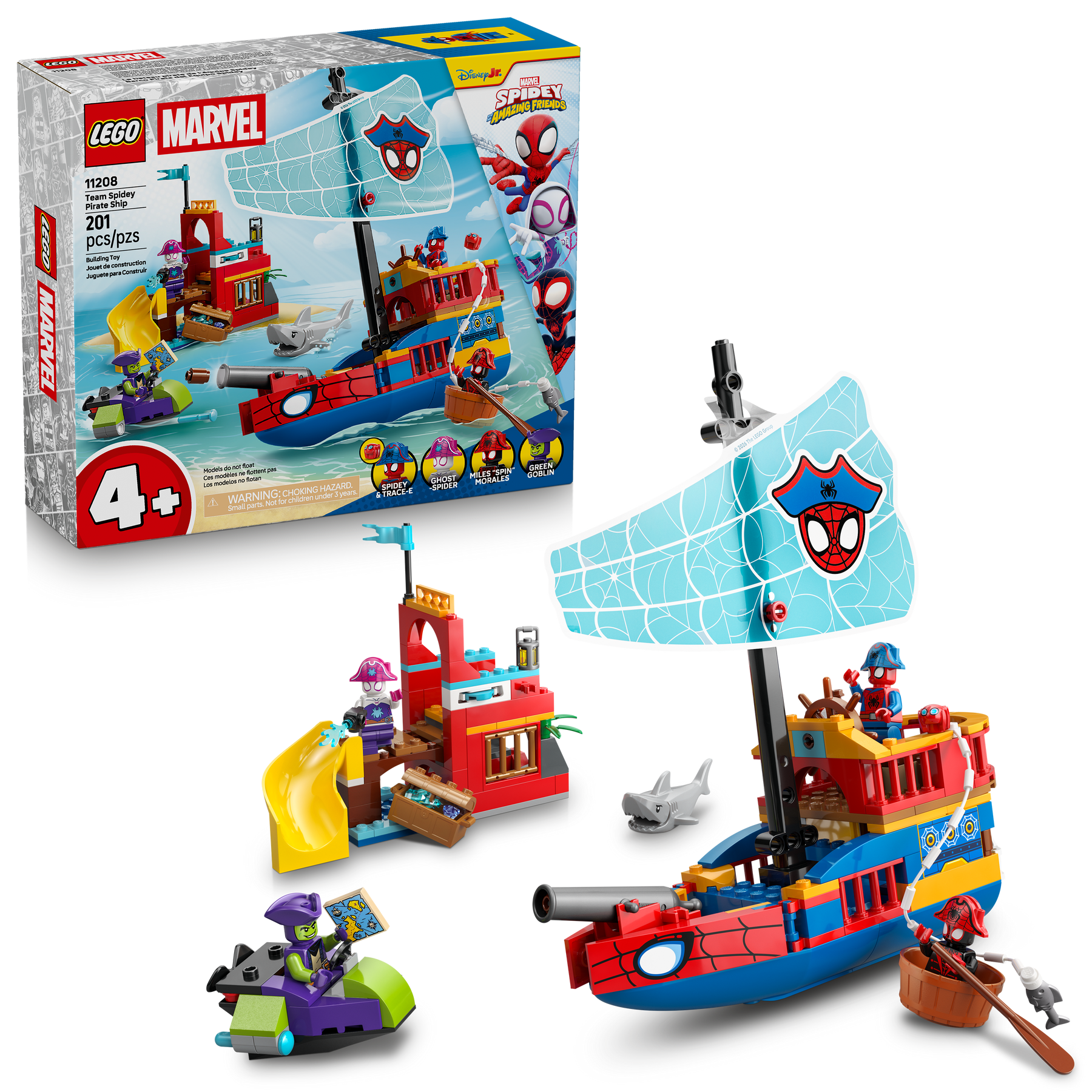 Barco Pirata del Equipo Spidey
