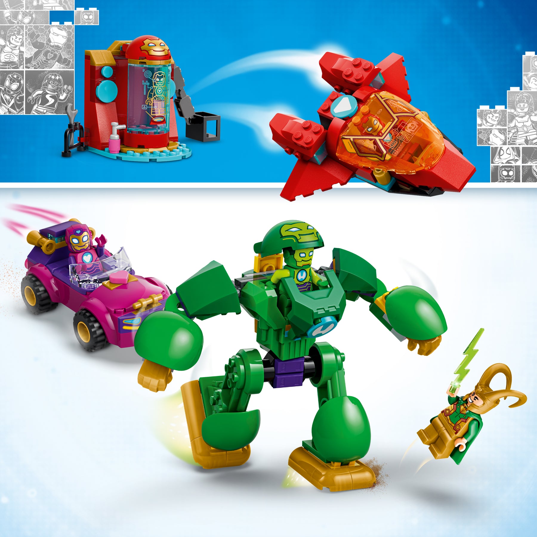 Loki vs. Equipo Iron Man