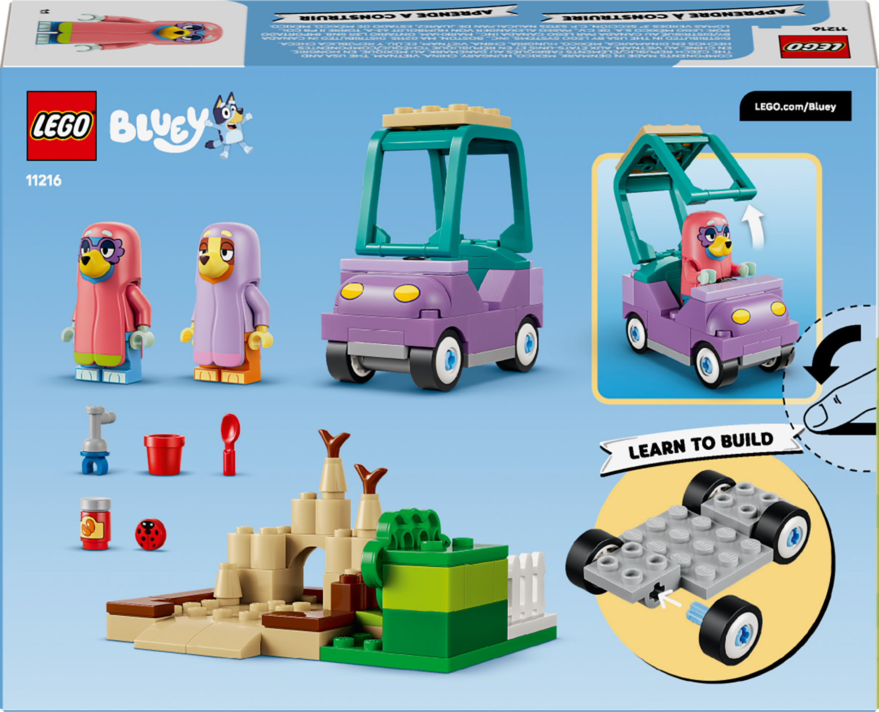 Abuelitas con Bingo y Bluey