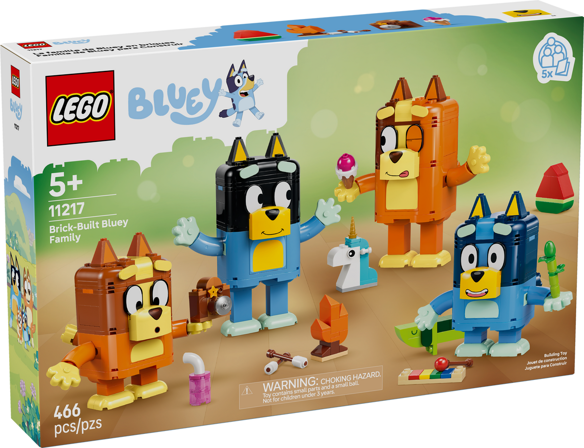 Familia de Bluey para Construir