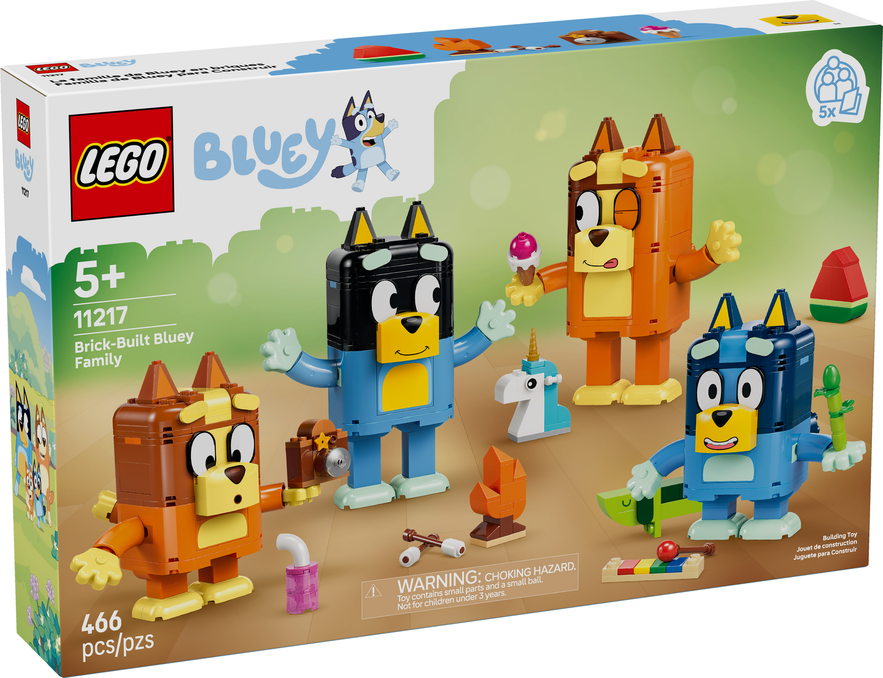 Familia de Bluey para Construir
