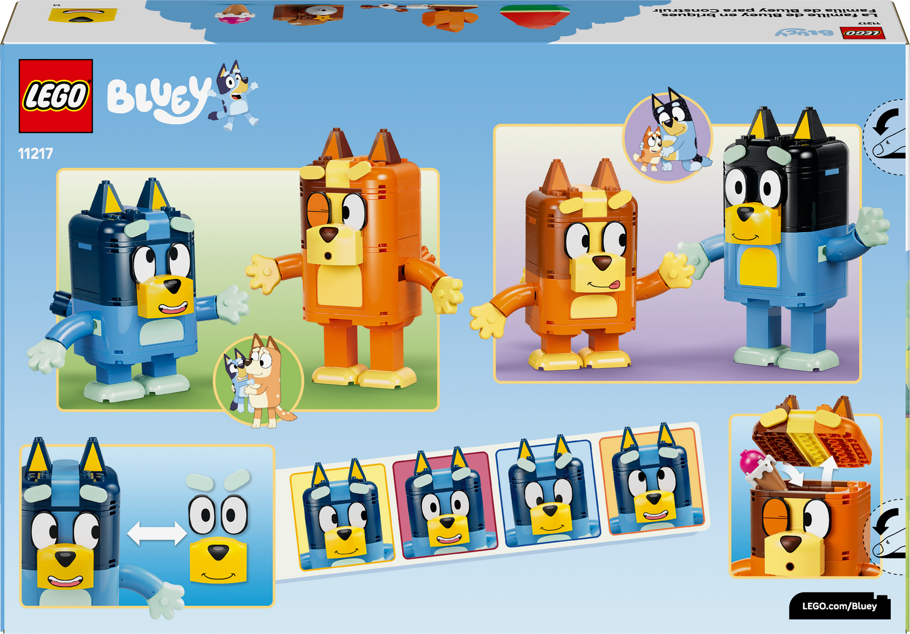 Familia de Bluey para Construir