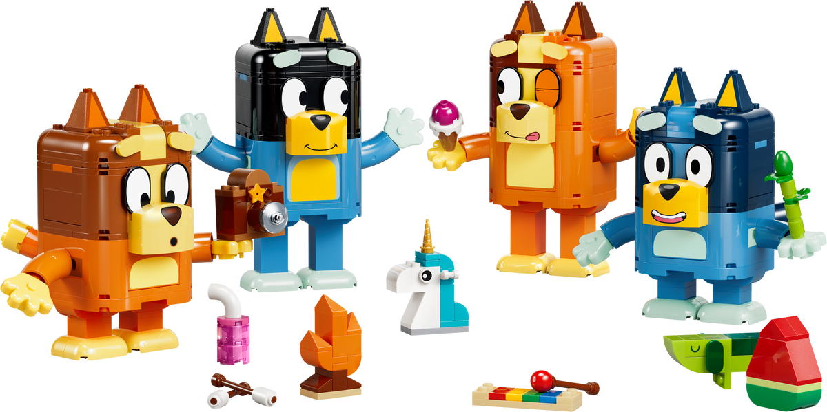 Familia de Bluey para Construir