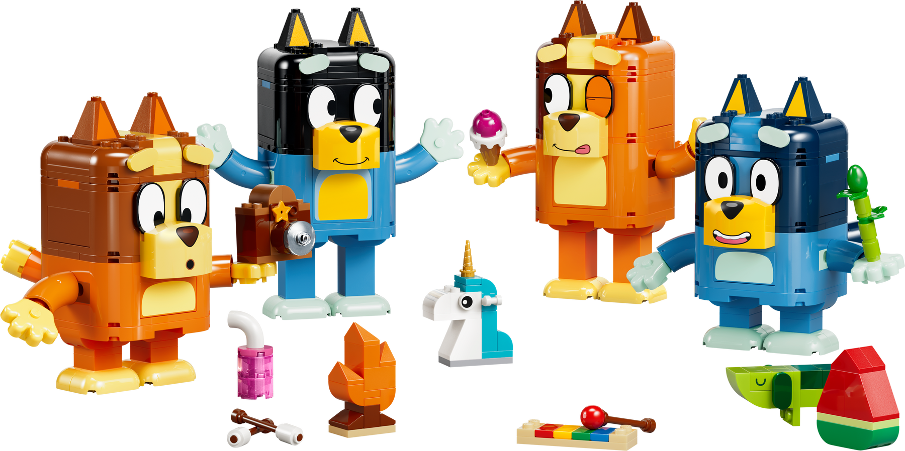 Familia de Bluey para Construir