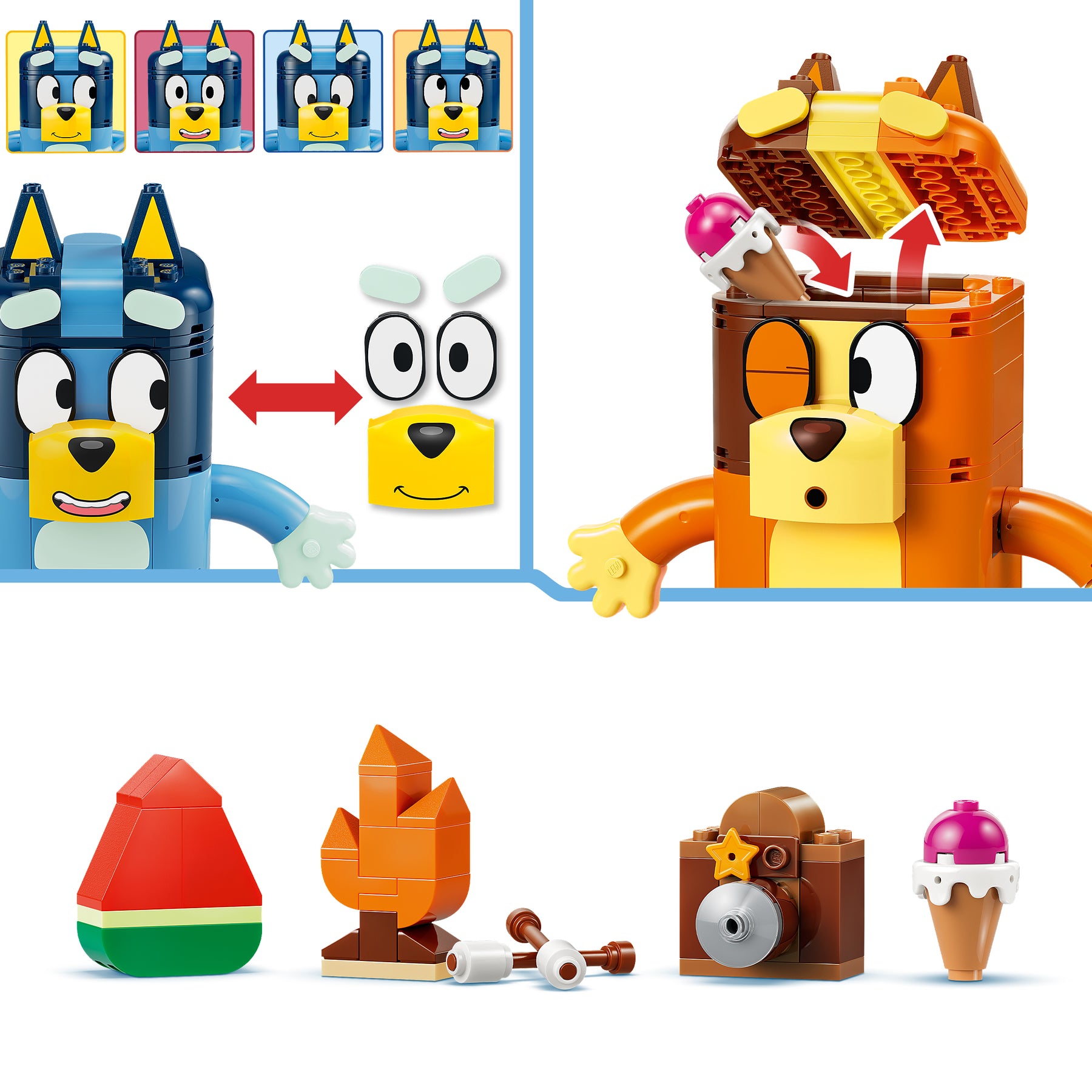 Familia de Bluey para Construir