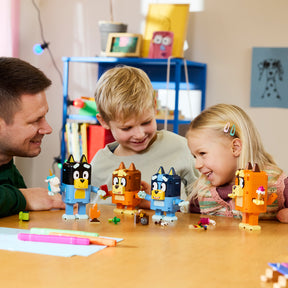 Familia de Bluey para Construir