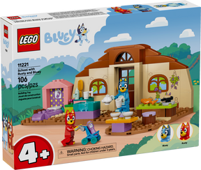 Escuela con Rusty y Bluey