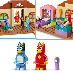 Escuela con Rusty y Bluey