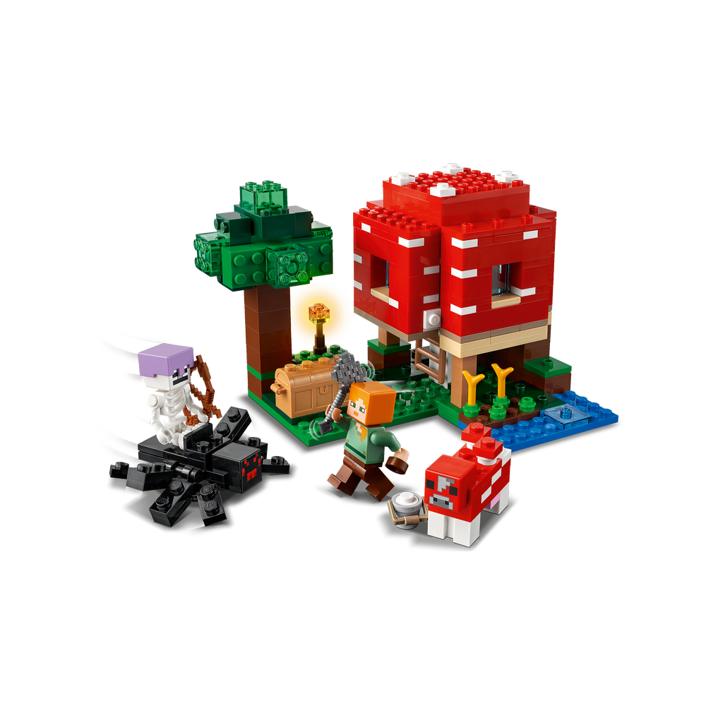 La Casa Champi n de Lego Minecraft