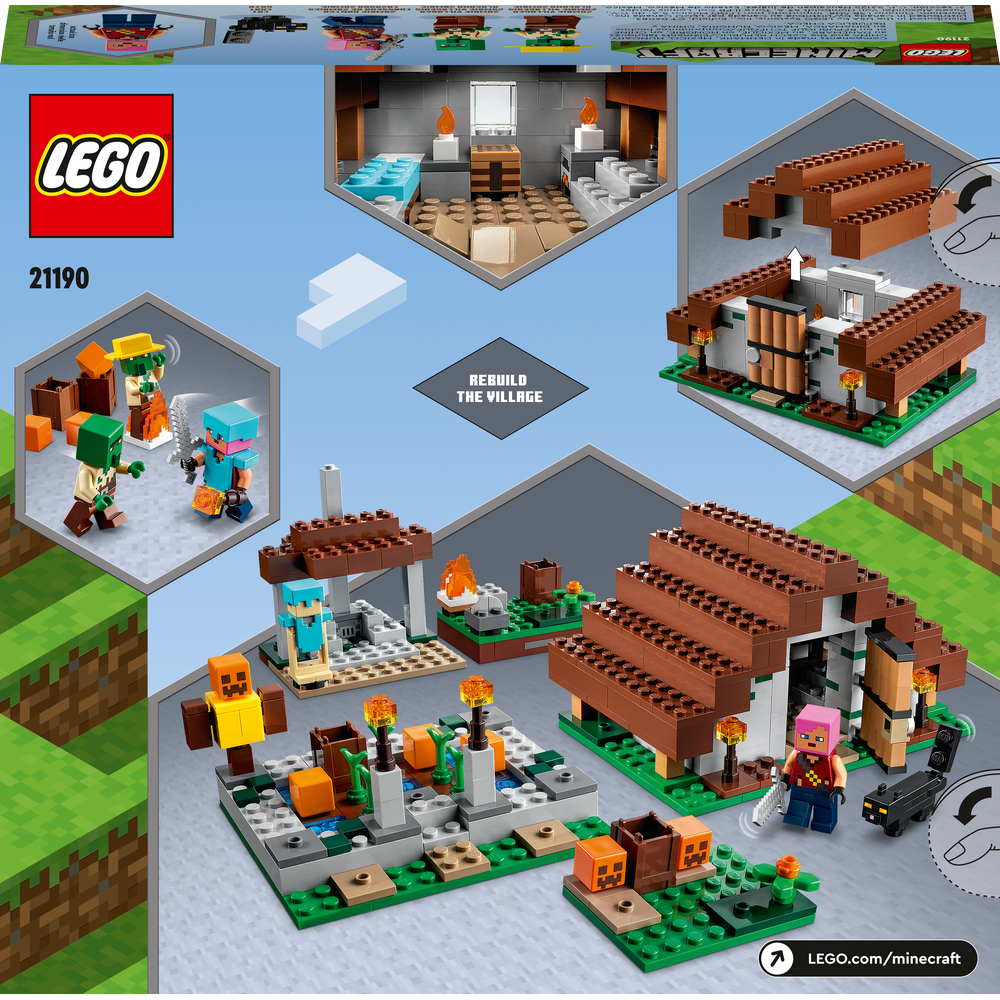 La Aldea Abandonada 21190 LEGO Minecraft