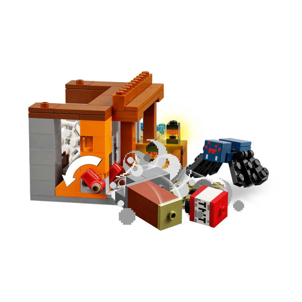 Combo Minecraft: Las Casas-Loro (21282) y La Expedición a la Mina del Armadillo (21269)