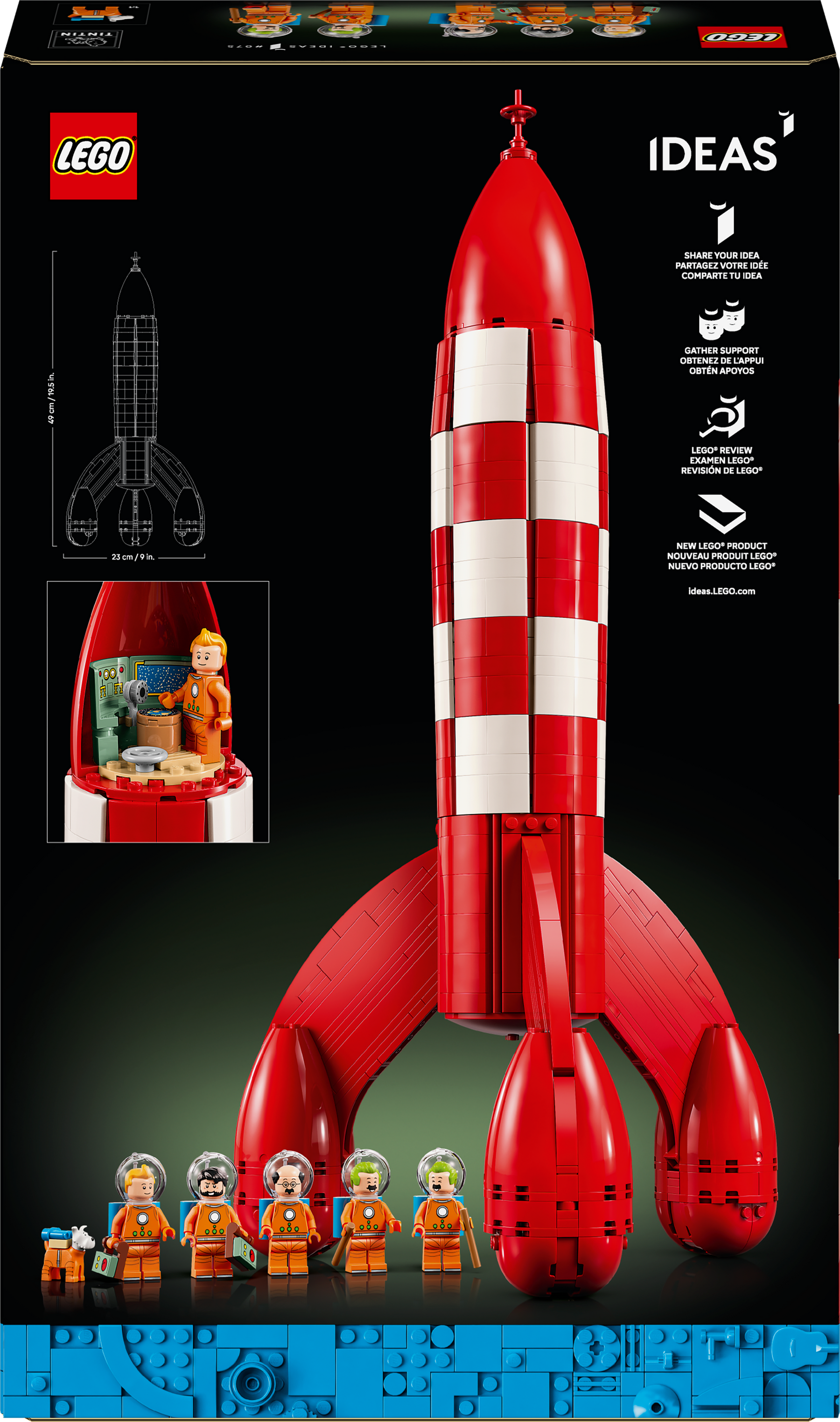 Cohete Lunar de Tintin®
