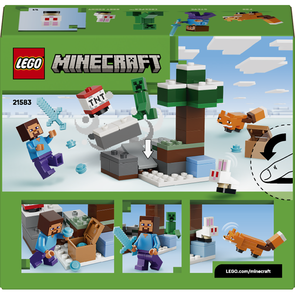 La Aventura de Steve en la Taiga