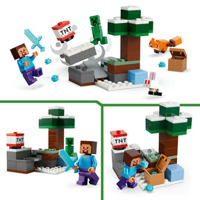 La Aventura de Steve en la Taiga