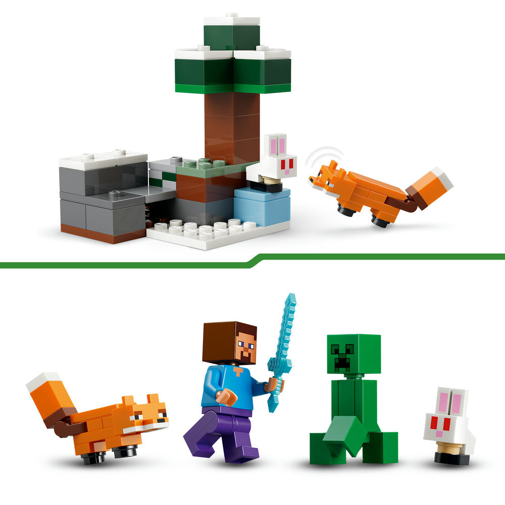 La Aventura de Steve en la Taiga