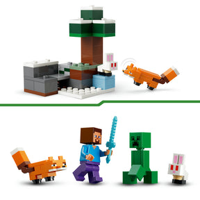 La Aventura de Steve en la Taiga