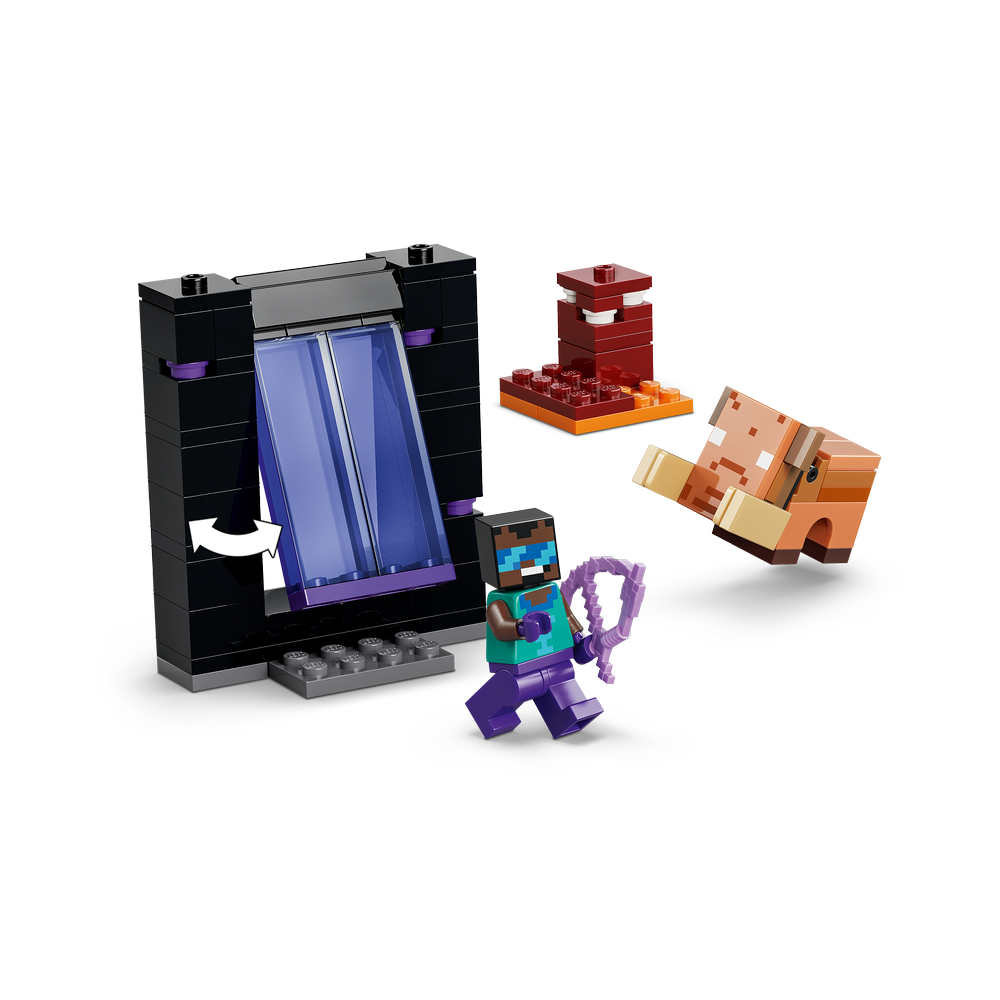 El Viaje por el Nether y el Portal al End