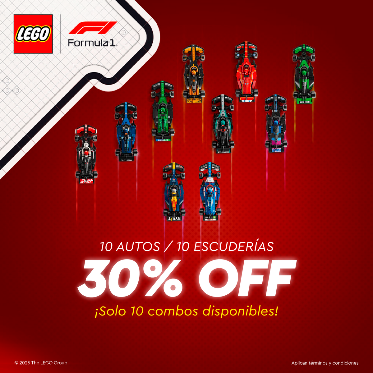 Combo Speed Champions Fórmula 1